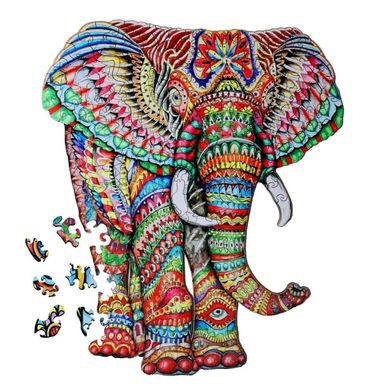 Дерев'яні пазли - Слон в інтернет-магазині "Я - Picasso"