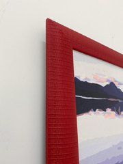 Багетная рамка (красная рельефная 4,5 см) 40х50 RN67 в интернет-магазине "Я - Picasso"