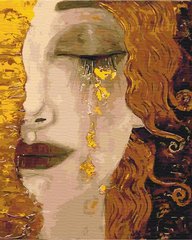 Картина за номерами "Золоті сльози. Анн-Марі Зільберман" BrushMe полотно на підрамнику 40х50см BS51349 в інтернет-магазині "Я - Picasso"