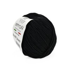 Пряжа Etrofil Jeans/Етрофіл Джинс, чорний 042, Etrofil