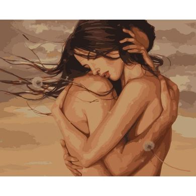 Картина за номерами "Ніжність-2" Ідейка полотно на підрамнику 40x50см КНО2635 в інтернет-магазині "Я - Picasso"
