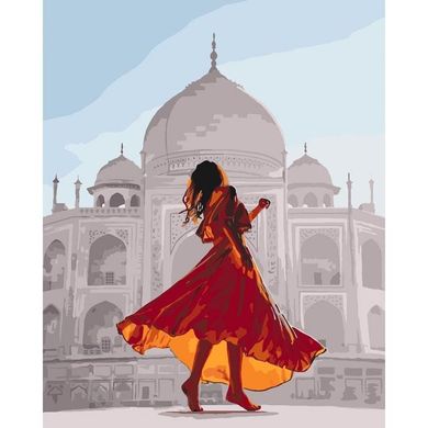 Картина за номерами "Перлина Індії" Ідейка полотно на підрамнику 40x50см КНО4639 в інтернет-магазині "Я - Picasso"