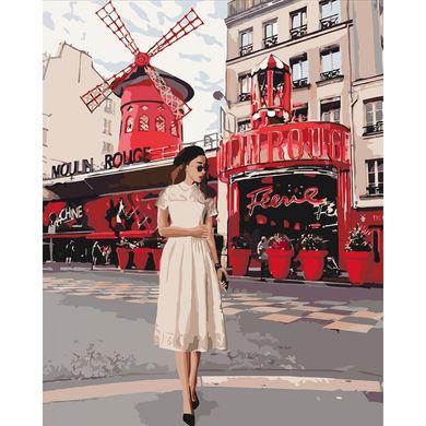 Картина за номерами "Moulin Rouge" Ідейка полотно на підрамнику 40x50см КНО4657 в інтернет-магазині "Я - Picasso"