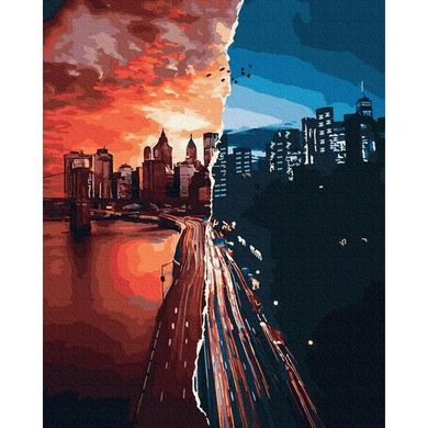 Картина за номерами "Яскравий Нью-Йорк" BrushMe полотно на підрамнику 40х50см GX31036 в інтернет-магазині "Я - Picasso"