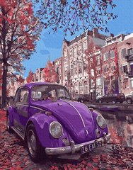 Картина за номерами "Ретро Volkswagen жук" BrushMe полотно на підрамнику 40x50см GX32848 в інтернет-магазині "Я - Picasso"