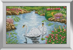 Алмазна мозаїка "Лебедине озеро" Dream Art в коробці 31624 в інтернет-магазині "Я - Picasso"