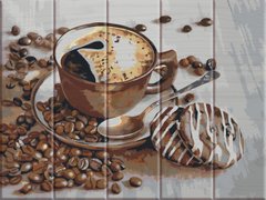 Картина по номерам на дереве - Чашка кофе 30x40 см в интернет-магазине "Я - Picasso"
