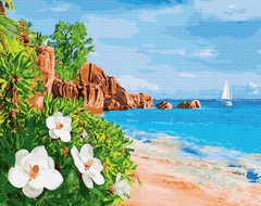 Картина за номерами "Узбережжя" BrushMe полотно на підрамнику 40x50см GX27767 в інтернет-магазині "Я - Picasso"