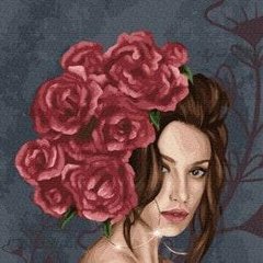 Картина за номерами "Леді в трояндах" BrushMe полотно на підрамнику 40x50см GX37456 в інтернет-магазині "Я - Picasso"