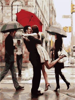 Картина за номерами "Любов без кордонів" BrushMe полотно на підрамнику 40х50см H690 в інтернет-магазині "Я - Picasso"