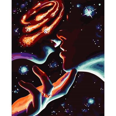 Картина за номерами "Космічні почуття" ArtStory подарункова упаковка 40х50см AS0748 в інтернет-магазині "Я - Picasso"
