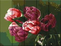 Картина за номерами на дереві "Тюльпани" ArtStory подарункова упаковка 30x40см ASW212 в інтернет-магазині "Я - Picasso"