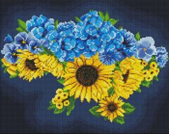 Алмазная мозаика "Цветущая Украина" Идейка холст на подрамнике 40x50см AMO7874 в интернет-магазине "Я - Picasso"