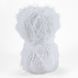 Пряжа Fluffy/Флуфи, белый В-703, Popyarn