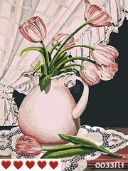 Картины по номерам "Нежные тюльпаны" Барвы холст на подрамнике 40x50 см 0033П1 в интернет-магазине "Я - Picasso"