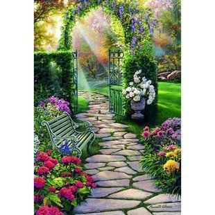 Алмазная мозаика "Солнечный день" Алмазная мозаика 30x44см DM-068 в интернет-магазине "Я - Picasso"