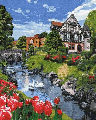 Картина за номерами "Чарівний пейзаж" Ідейка полотно на підрамнику 40x50см KHO2290 в інтернет-магазині "Я - Picasso"