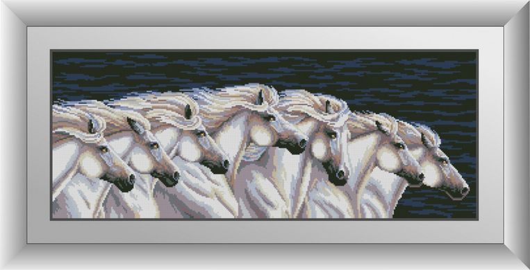 Алмазна мозаїка "Сімка коней" Dream Art в коробці 30962 в інтернет-магазині "Я - Picasso"