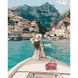 Картина за номерами "Подорож на яхті" Ідейка полотно на підрамнику 40x50см КНО4614