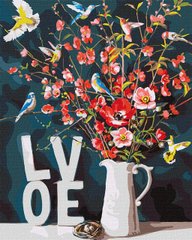 Картина по номерам - С любовью ©Ira Volkova 40x50см в интернет-магазине "Я - Picasso"