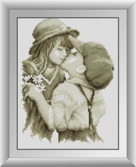 Алмазна мозаїка "Перший поцілунок" Dream Art в коробці 30041 в інтернет-магазині "Я - Picasso"