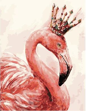 Картина по номерам - Королевский фламинго 40x50 см в интернет-магазине "Я - Picasso"