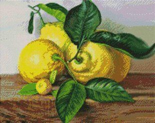 Алмазна мозаїка "Лимони" ArtStory подарункова коробка полотно на підрамнику 40x50см ASM28 в інтернет-магазині "Я - Picasso"