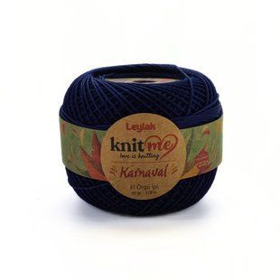 Пряжа Karnaval/Карнавал, кобальт 03049, Knit Me