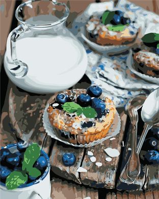 Картина по номерам для кухни - Вкусный завтрак 40x50 см в интернет-магазине "Я - Picasso"