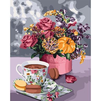 Картина за номерами "Аромат кохання" Ідейка полотно на підрамнику 40x50см КНО3068 в інтернет-магазині "Я - Picasso"