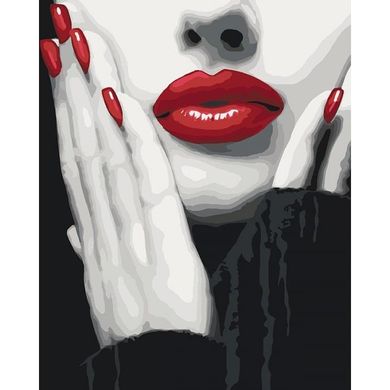 Картина за номерами "Улюблений колір" Ідейка полотно на підрамнику 40x50см КНО4555 в інтернет-магазині "Я - Picasso"
