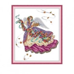 Пурпуровий Ангел Набір для вишивання хрестиком з друкованою схемою на тканині Joy Sunday RA273 в інтернет-магазині "Я - Picasso"