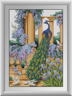 Алмазна мозаїка "Павич в саду" Dream Art в коробці 30302 в інтернет-магазині "Я - Picasso"