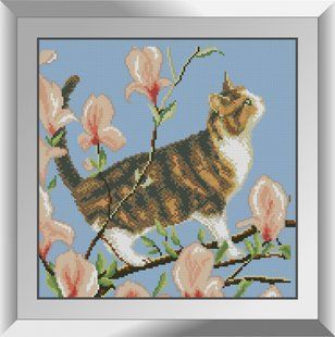 Алмазна мозаїка "Прогулянка (кошеня)" Dream Art в коробці 31616 в інтернет-магазині "Я - Picasso"