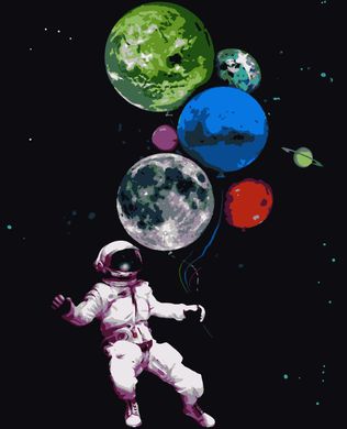 Картини за номерами "Мій Всесвіт" Artissimo полотно на підрамнику 50x60 см PNХ5105 в інтернет-магазині "Я - Picasso"