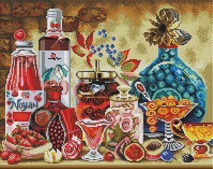Алмазная мозаика - Кухонный натюрморт 40x50 см в интернет-магазине "Я - Picasso"