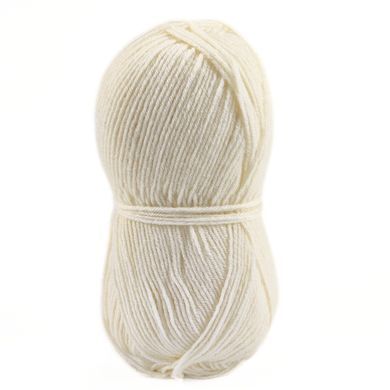 Пряжа Leon/Леон, молочний LN017, Lady Yarn