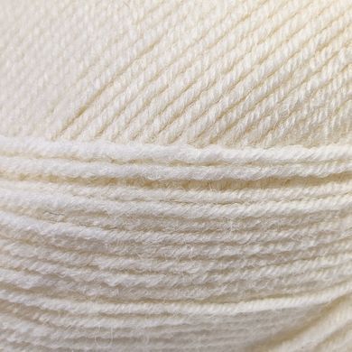 Пряжа Leon/Леон, молочний LN017, Lady Yarn