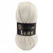 Пряжа Leon/Леон, молочний LN017, Lady Yarn