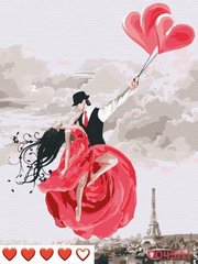 Картины по номерам "Любовь витает в воздухе" Барвы холст на подрамнике 40x50 см 0043Л1 в интернет-магазине "Я - Picasso"
