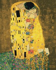 Картина по номерам - Поцелуй. Густав Климт BrushMe холст на подрамнике 40x50см BS21783 в интернет-магазине "Я - Picasso"