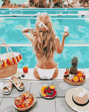Картина за номерами " Літні вихідні" BrushMe полотно на підрамнику 40х50см BS51630 в інтернет-магазині "Я - Picasso"