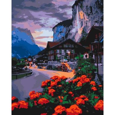 Картина за номерами "Літо в Швейцарії" Ідейка полотно на підрамнику 40x50см КНО2262 в інтернет-магазині "Я - Picasso"