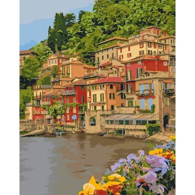 Картина за номерами "Набережна Італії" Ідейка полотно на підрамнику 40x50см КНО2259 в інтернет-магазині "Я - Picasso"