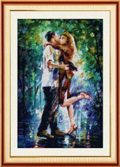 Алмазна мозаїка "Поцілунок під дощем" Dream Art в коробці 30119 в інтернет-магазині "Я - Picasso"