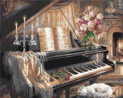 Картина за номерами "Комфорт Бетховена" BrushMe полотно на підрамнику 40x50см BS467 в інтернет-магазині "Я - Picasso"