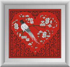 30973 Сердце Осаки. Dream Art. Набор алмазной живописи (квадратные, полная) в интернет-магазине "Я - Picasso"
