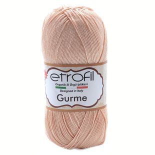 Пряжа Gurme/Гурмэ,персиковый 72040, Etrofil