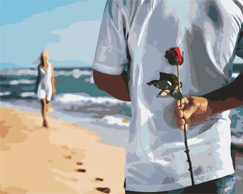 Картина за номерами "Побачення з коханою" ArtStory подарункова упаковка 40х50см AS0903 в інтернет-магазині "Я - Picasso"