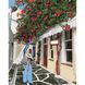 Картина за номерами "Затишними вуличками" Ідейка полотно на підрамнику 40x50см КНО2263